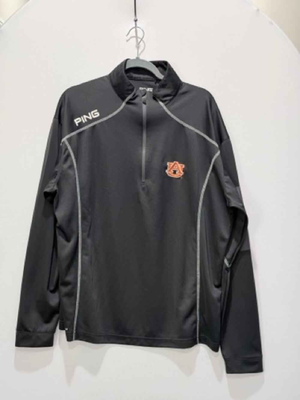 PING Auburn Tigers Pullover Mens XL Gray SEC War Eagle Game Day
